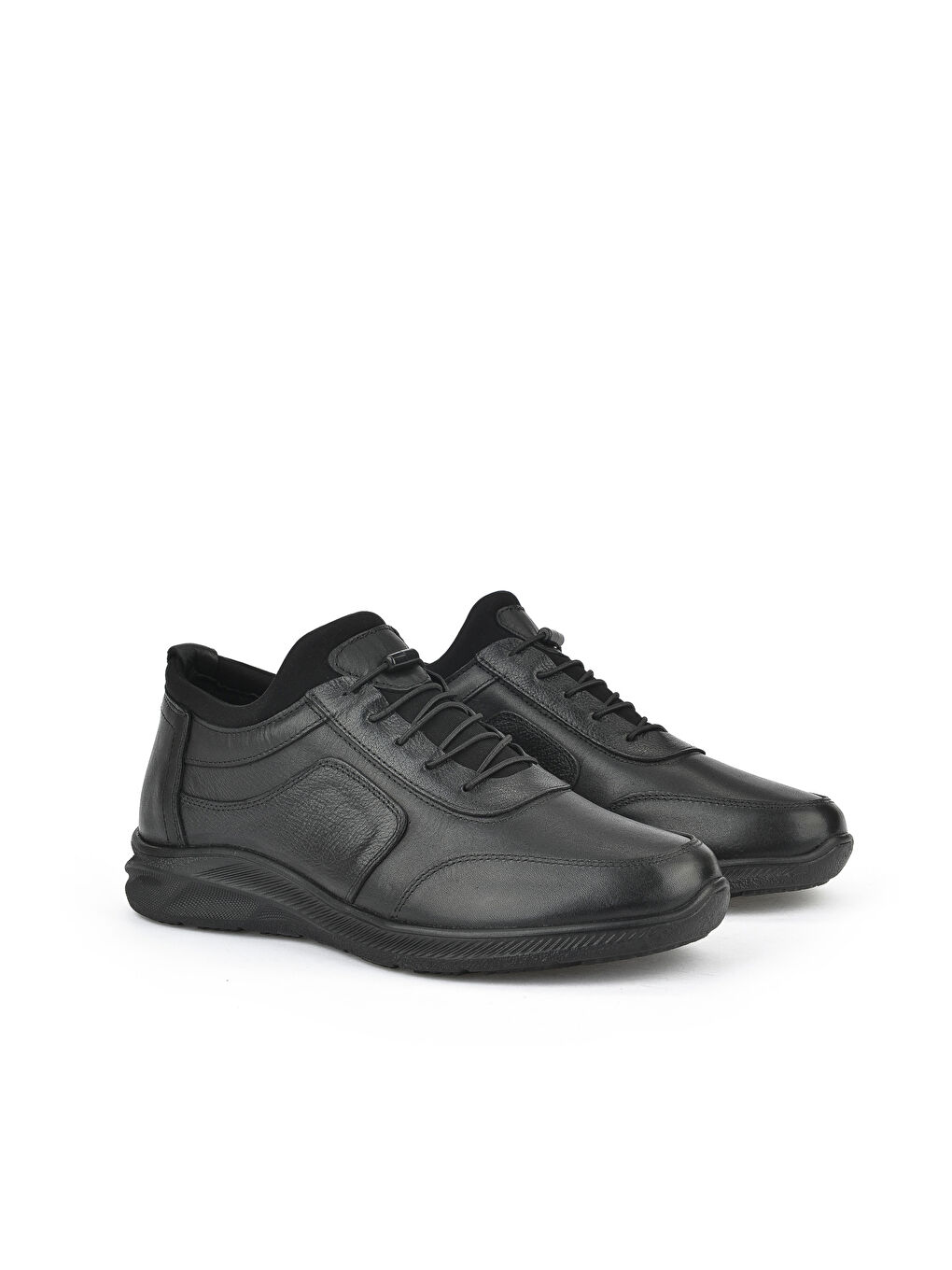 Ziya Ayakkabı Erkek Hakiki Deri Sneaker 143423Z69 Siyah - 1