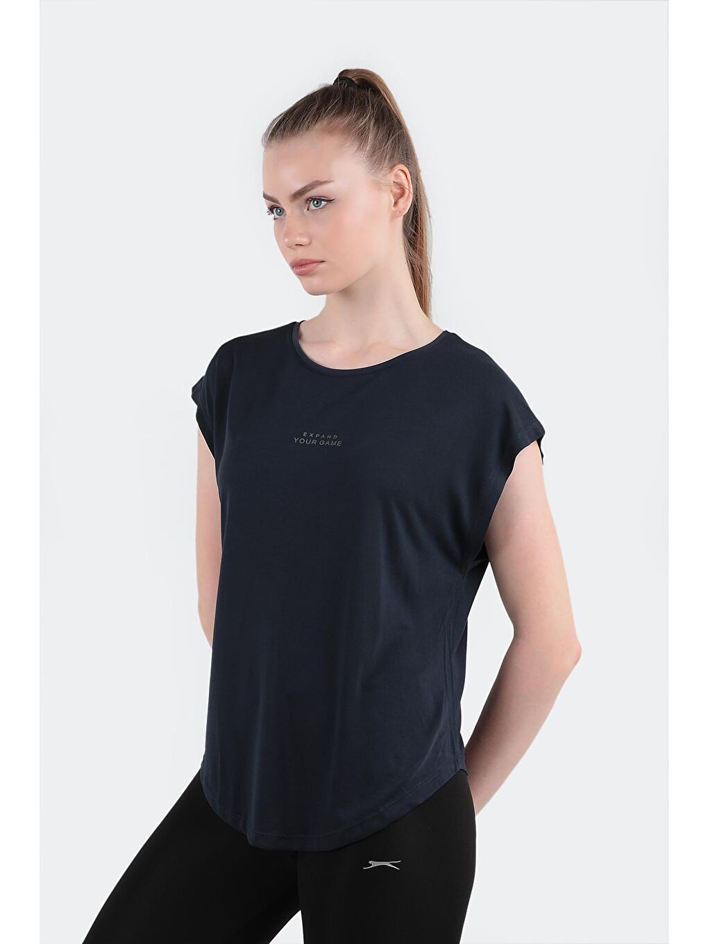 POLINA Kadın T-Shirt Lacivert-1