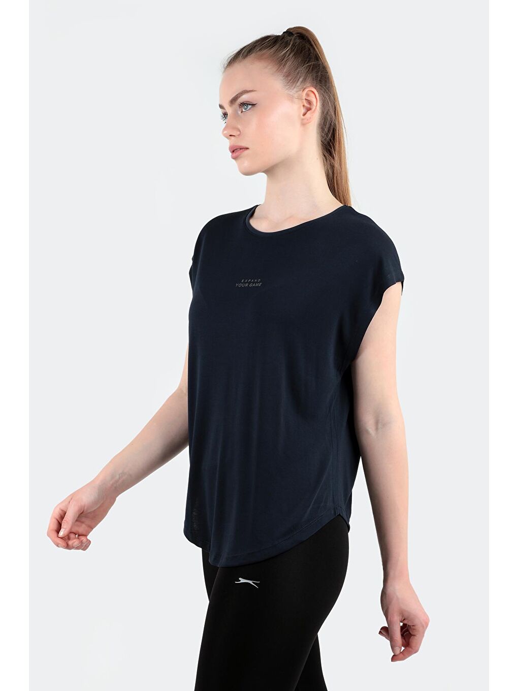 POLINA Kadın T-Shirt Lacivert-2