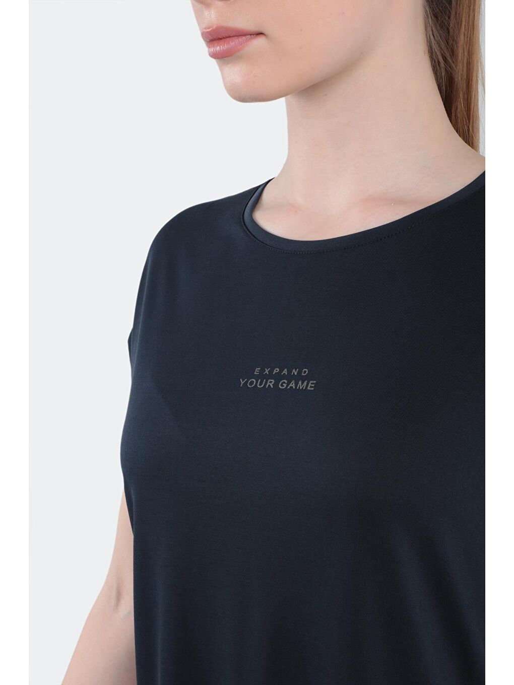 POLINA Kadın T-Shirt Lacivert-4