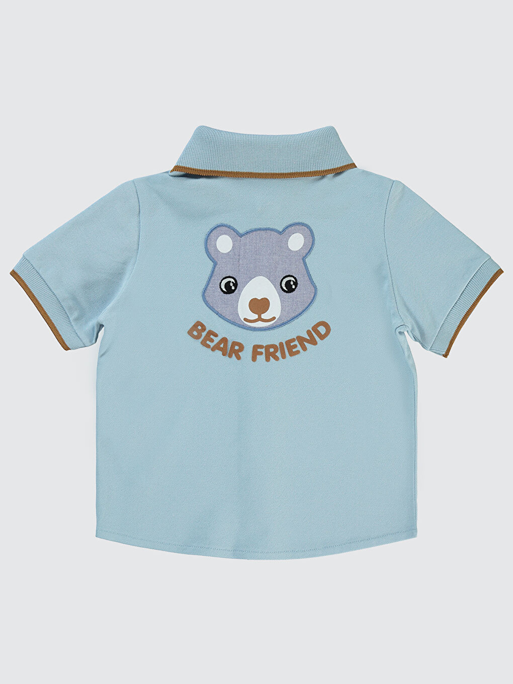 Boys Erkek Çocuk Gömlek 2-5 Yaş Soft Mavi-1