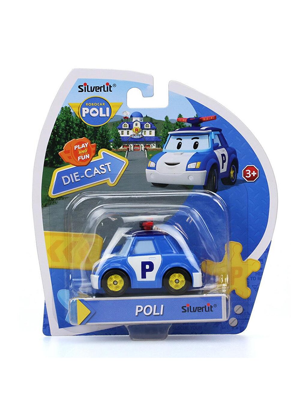 Silverlit Karışık Robocar Poli Metal Araç Figür - Poli - 2