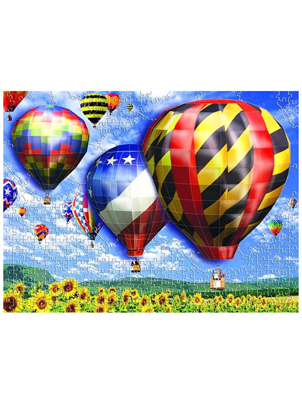 Mega Puzzles Karışık 200 Parça 3D Breakthrough Puzzle Balonlar 50669 - 2