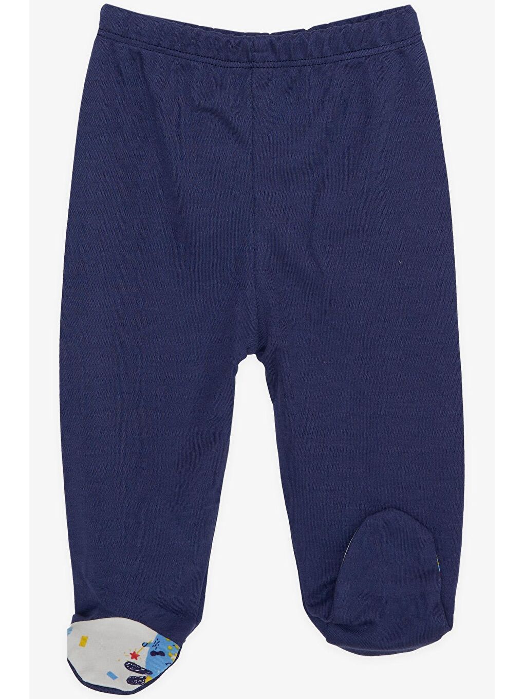 Erkek Bebek Hastane Çıkışı 5 li Lunapark Temalı Hayvancıklar Desenli Beyaz (0-3 Ay)-3