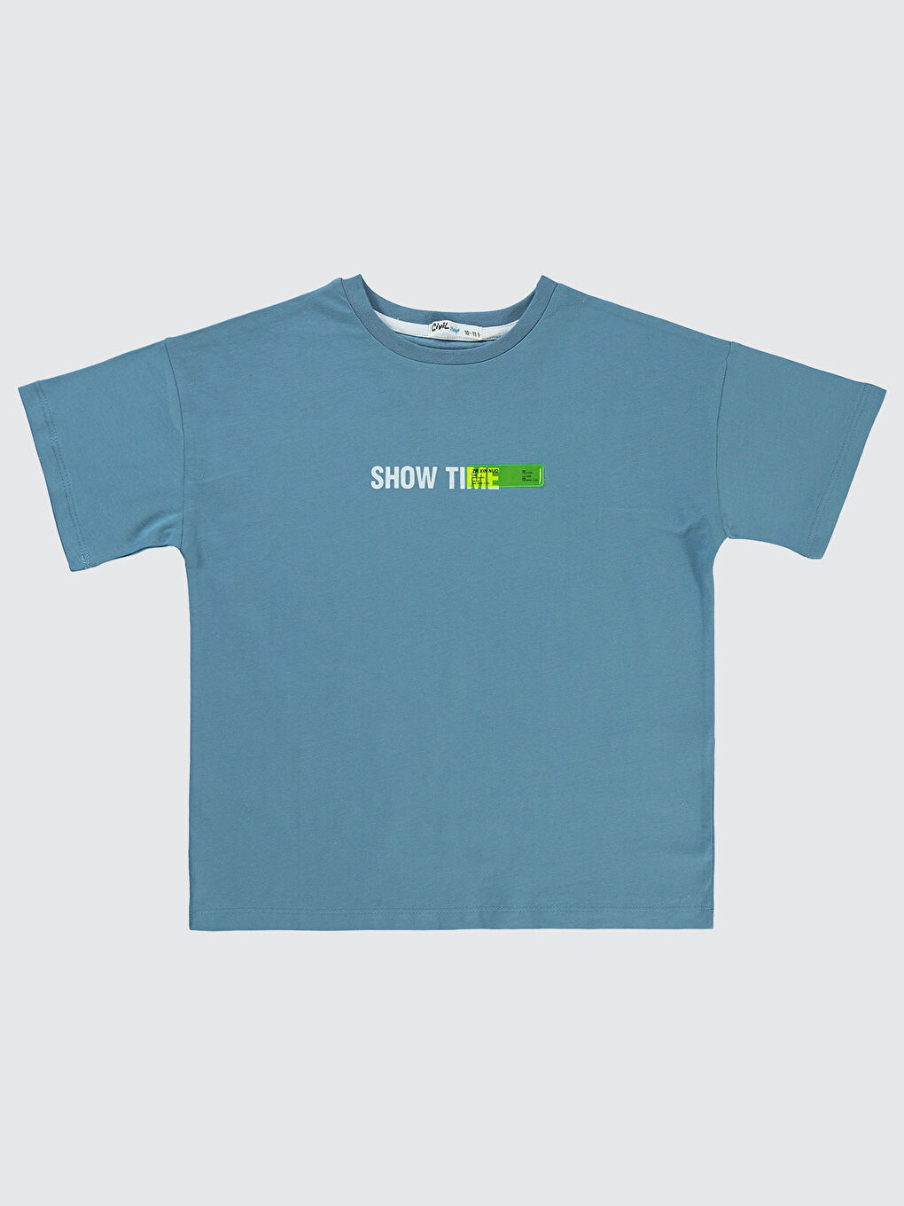 Boys Erkek Çocuk Tişört 10-13 Yaş Haki-2