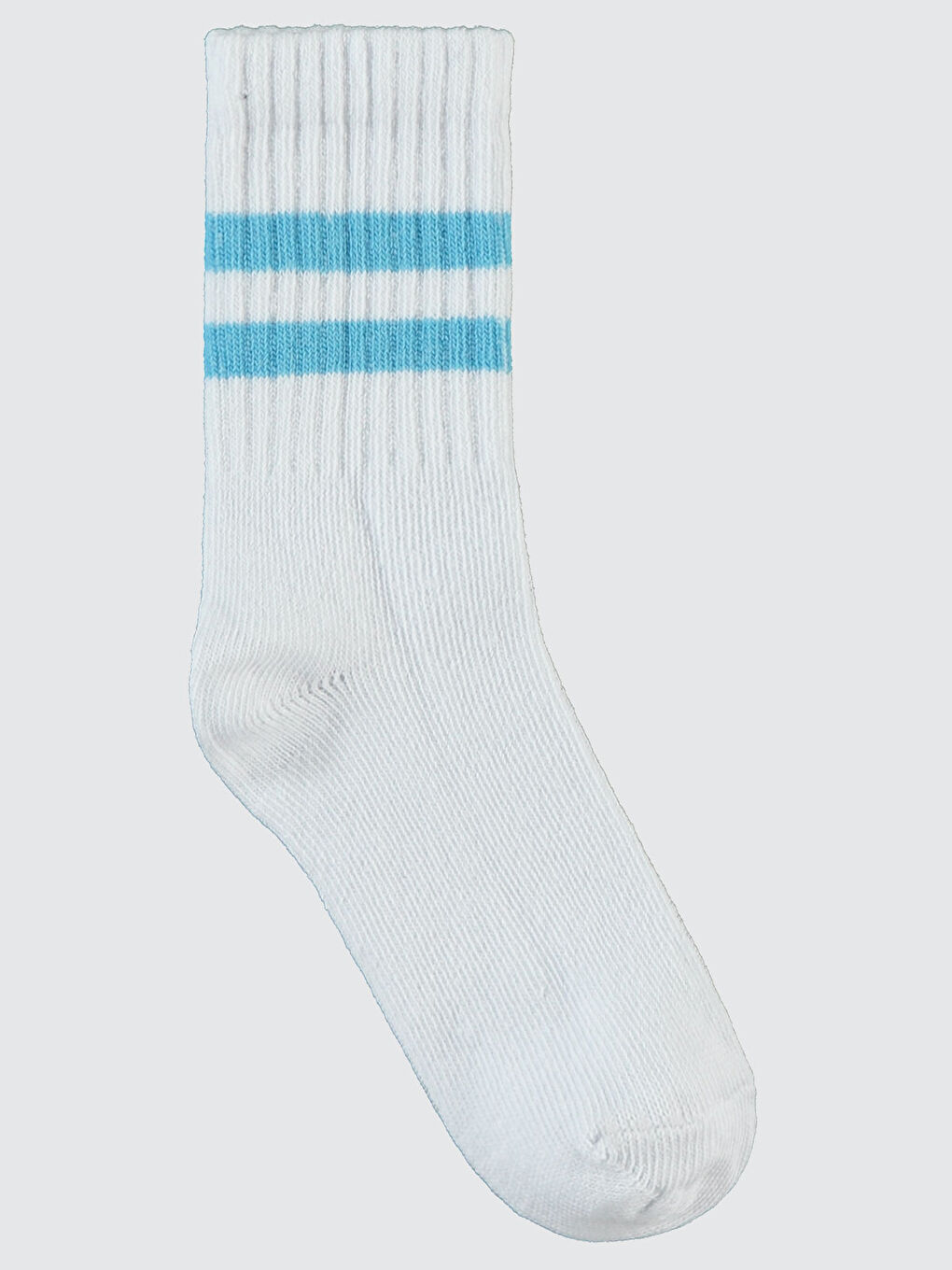 Boys Erkek Çocuk 5'li Soket Çorap 2-12 Yaş Beyaz-1