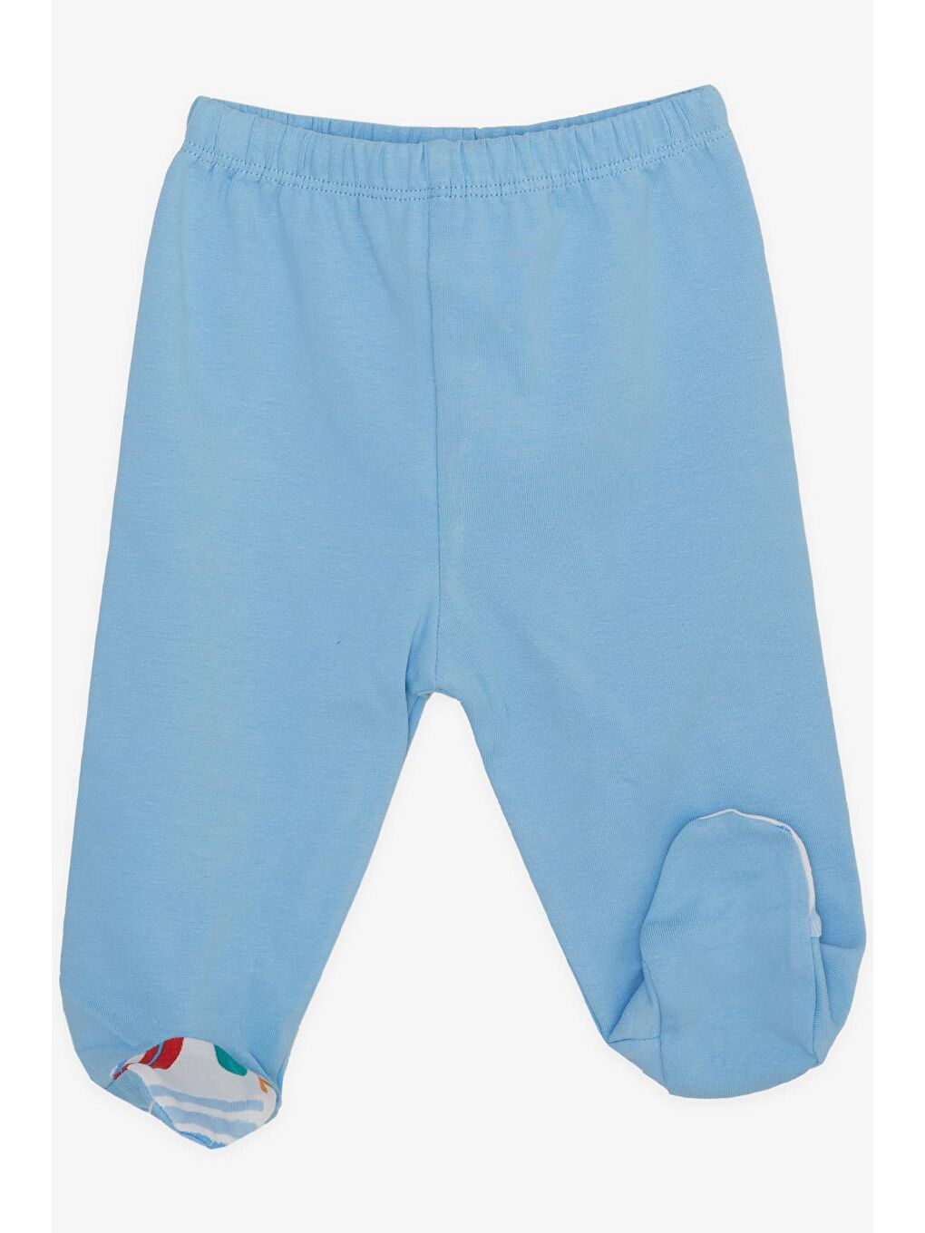 Erkek Bebek Hastane Çıkışı 5 li Doğa Temalı Bulut Desenli Beyaz (0-3 Ay)-3