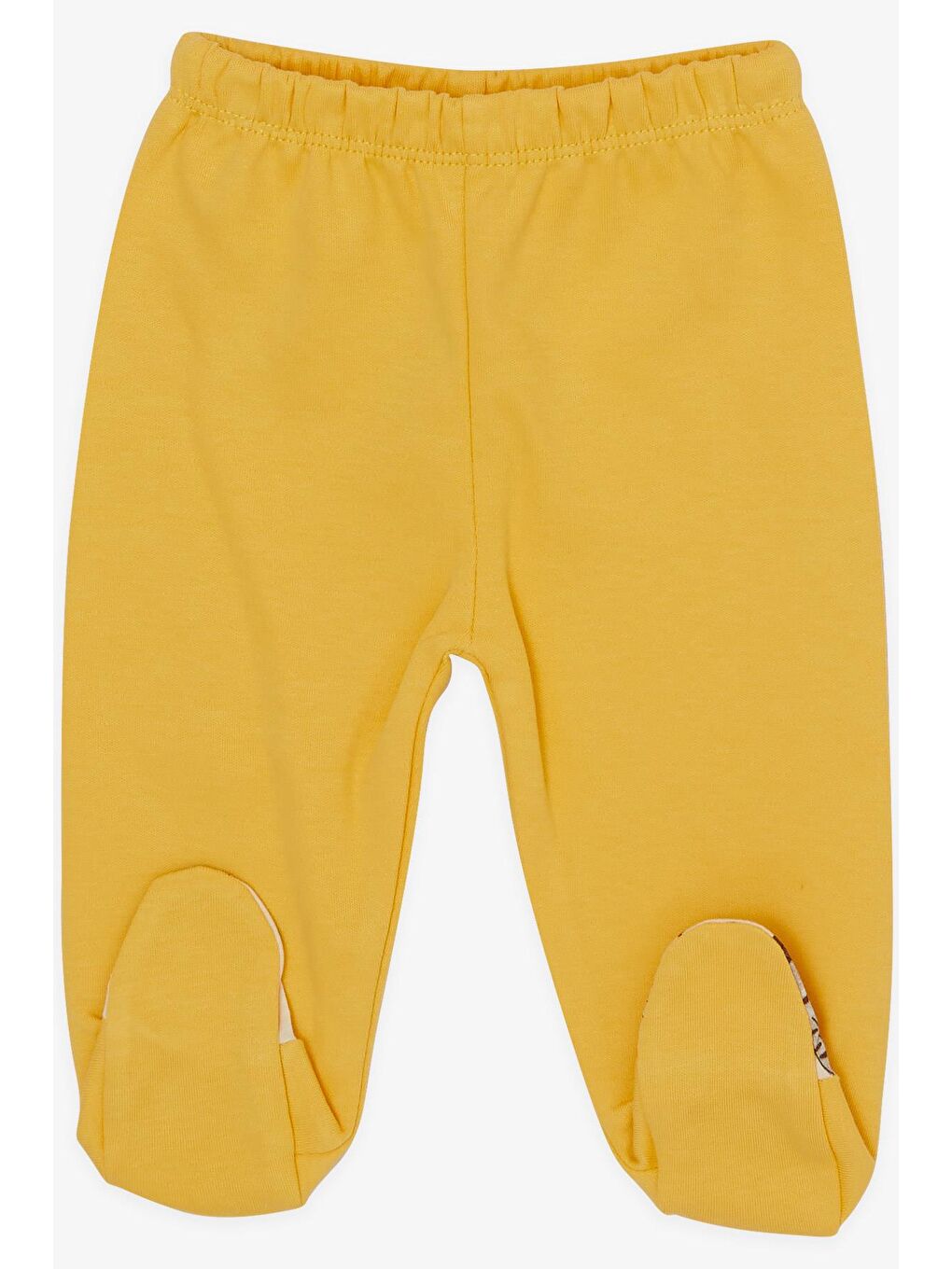 Ekru Erkek Bebek Hastane Çıkışı 5 li Sevimli Hayvancıklar Desenli Krem (3 Ay)-3