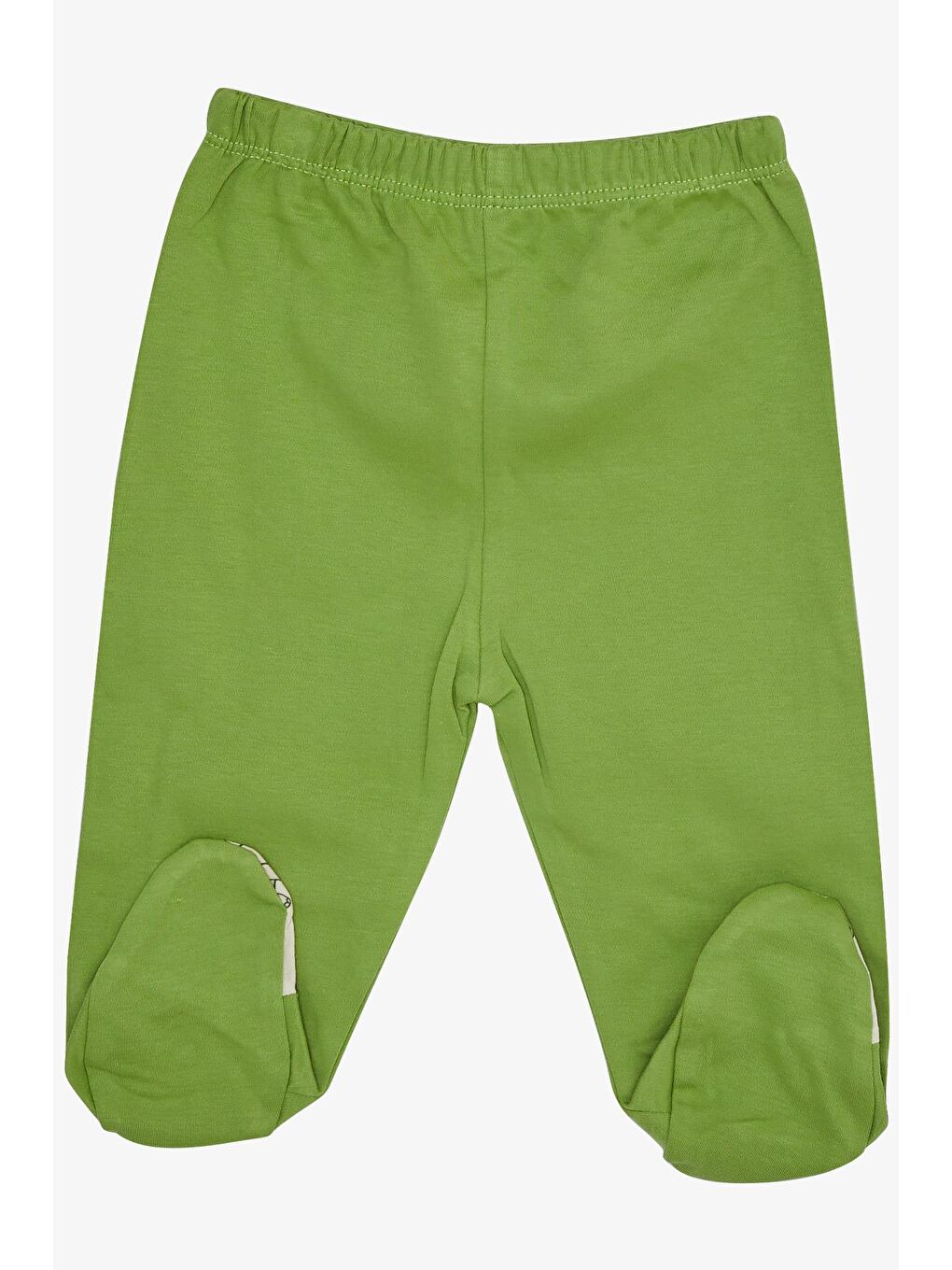 Ekru Erkek Bebek Hastane Çıkışı 8 li Sevimli Hayvancıklar Desenli Krem (0-3 Ay)-3