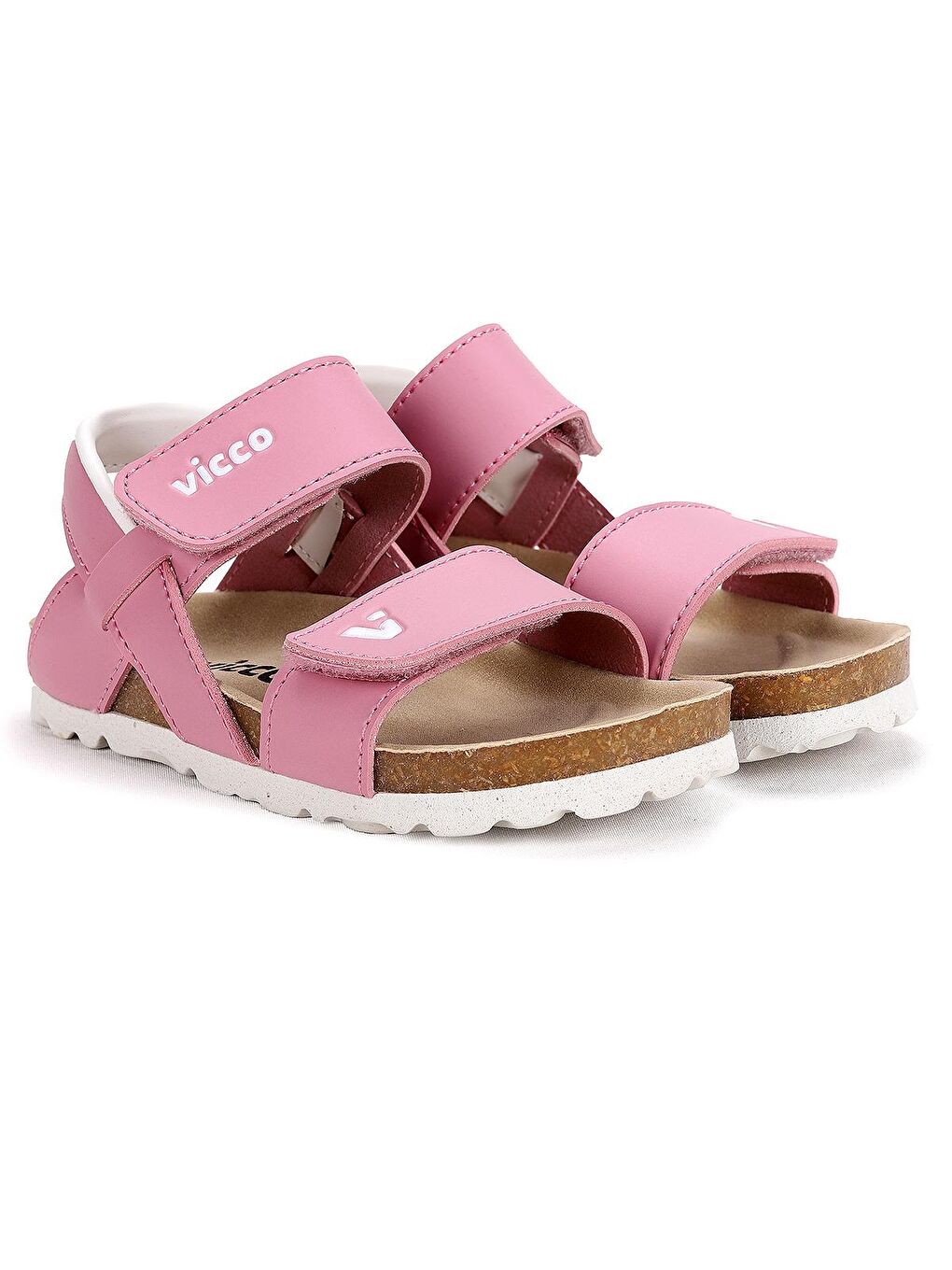 Pembe Misha Cırtlı Kız/Erkek Çocuk Sandalet Ayakkabı 321.22Y.178-2