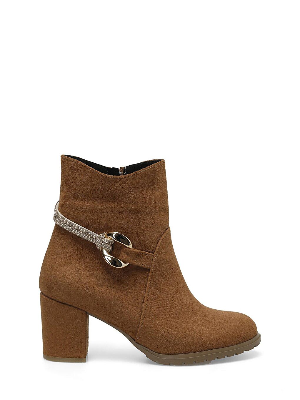 Kahverengi PAMELA 3PR Taba Kadın Topuklu Bot