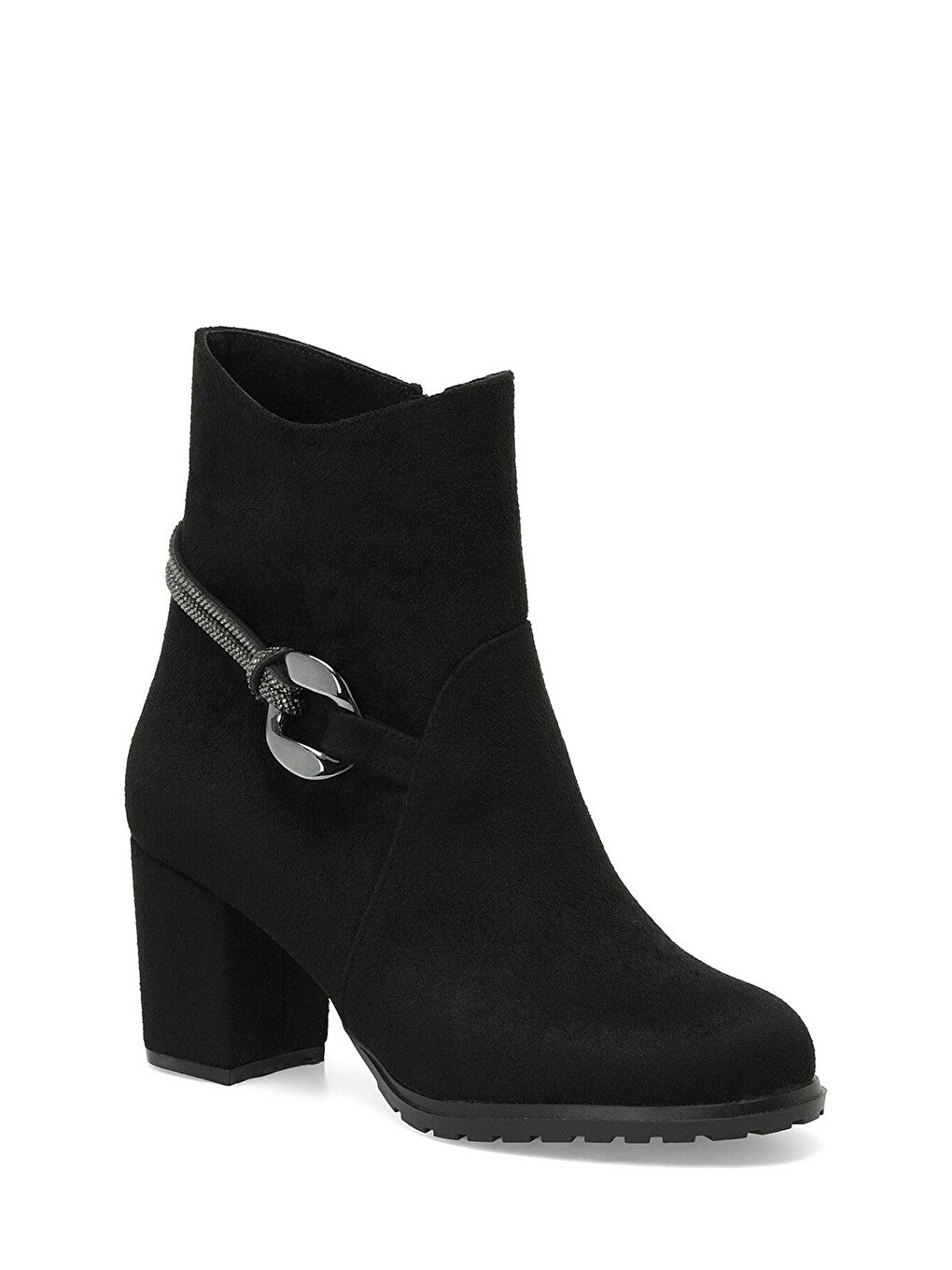 PAMELA 3PR Siyah Kadın Topuklu Bot-1