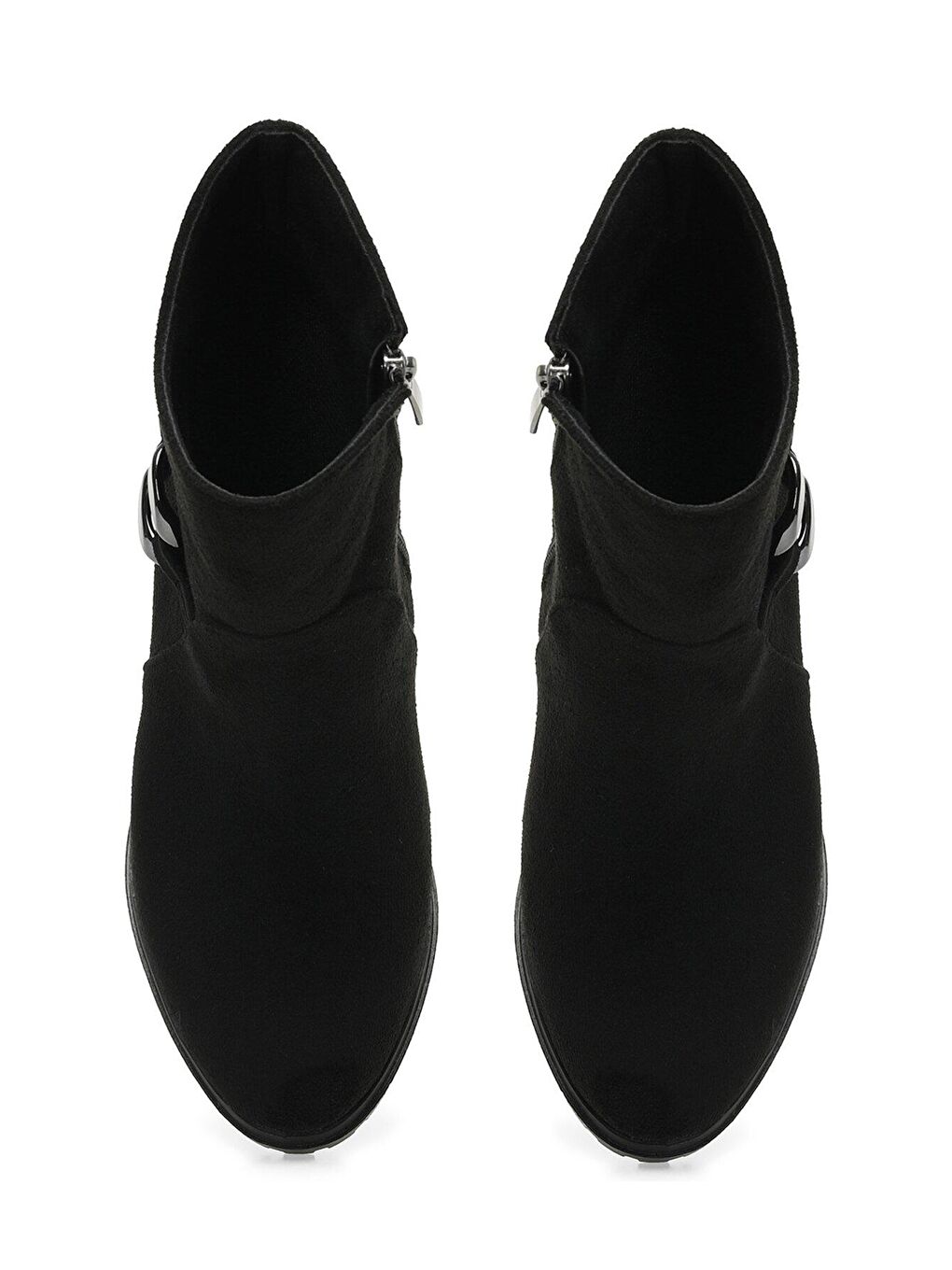 PAMELA 3PR Siyah Kadın Topuklu Bot-3