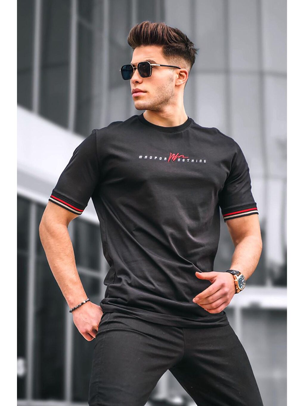 Siyah Basic Erkek Tişört