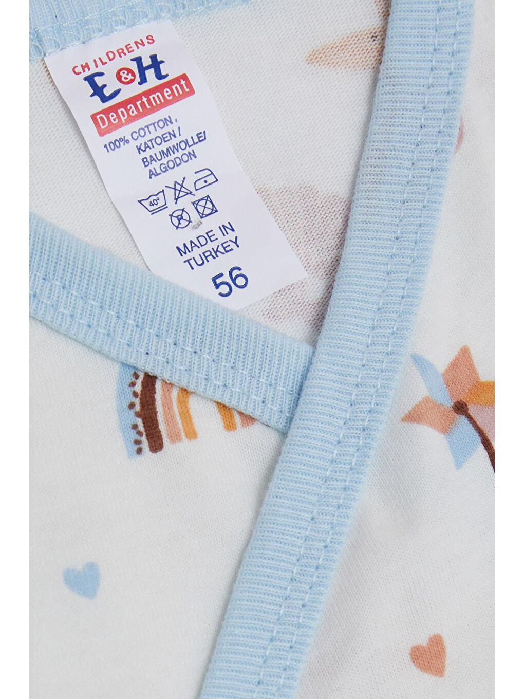 Erkek Bebek Hastane Çıkışı 5 li Tatil Temalı  Desenli Ekru (0-3 Ay)-4