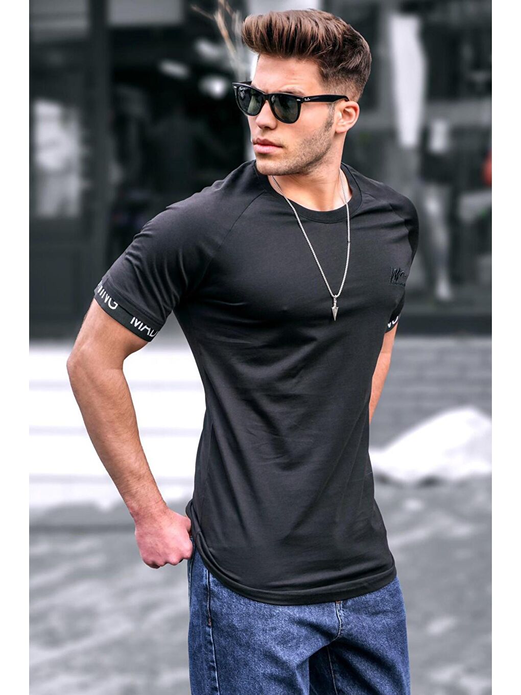 Siyah Basic Erkek Tişört