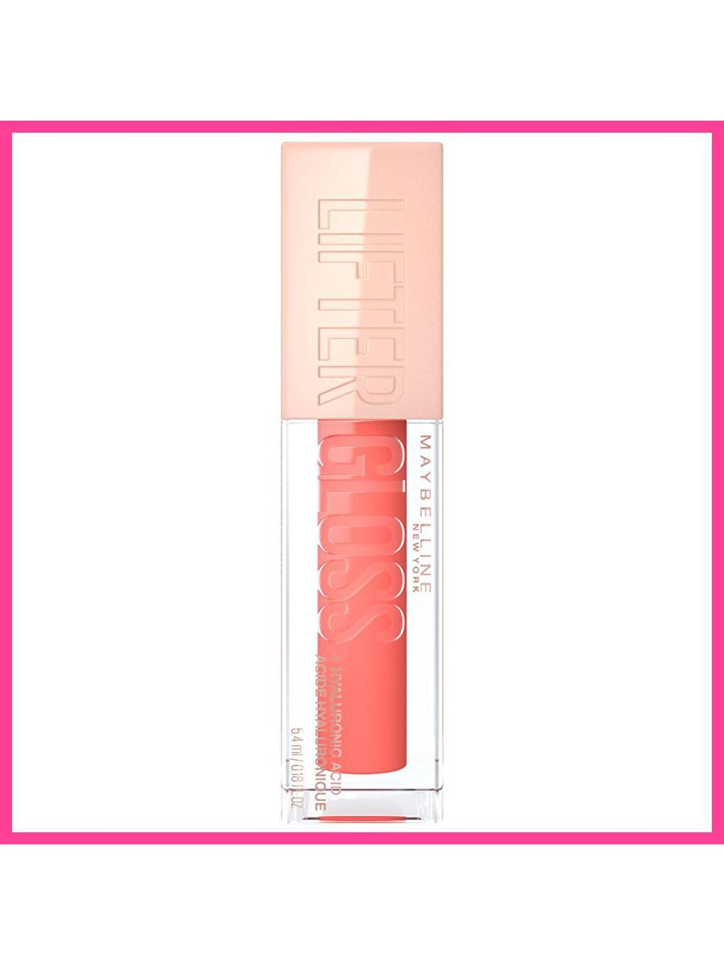 MAYBELLINE NEWYORK Nude Lifter Gloss Nemlendirici Dudak Parlatıcısı- 22 Peach Ring - 1