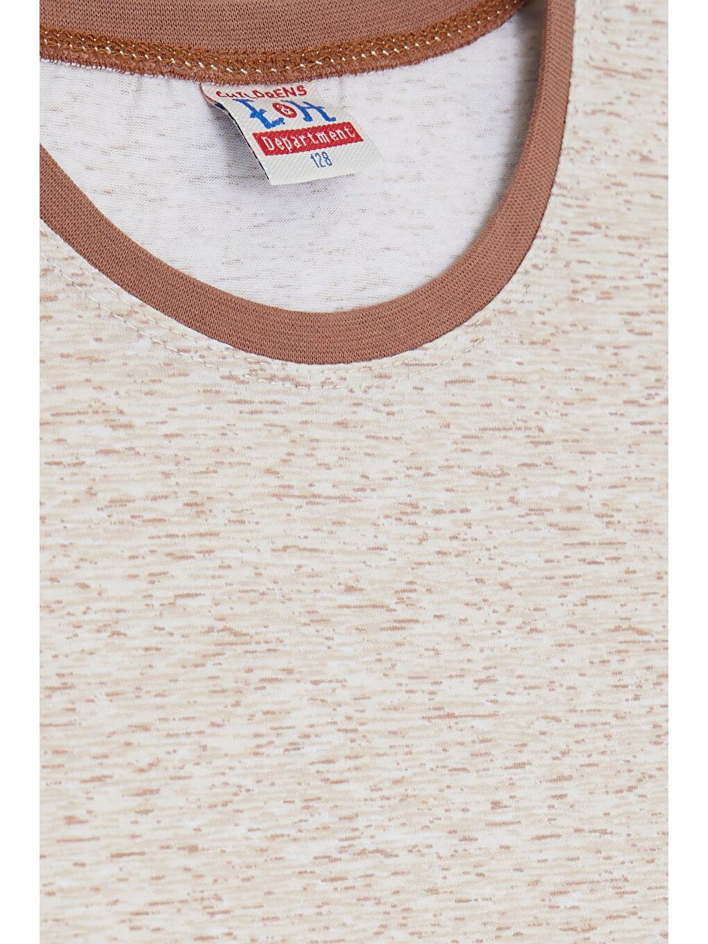 Erkek Çocuk Pijama Takımı Desenli Bej Melanj (4 Yaş)-4