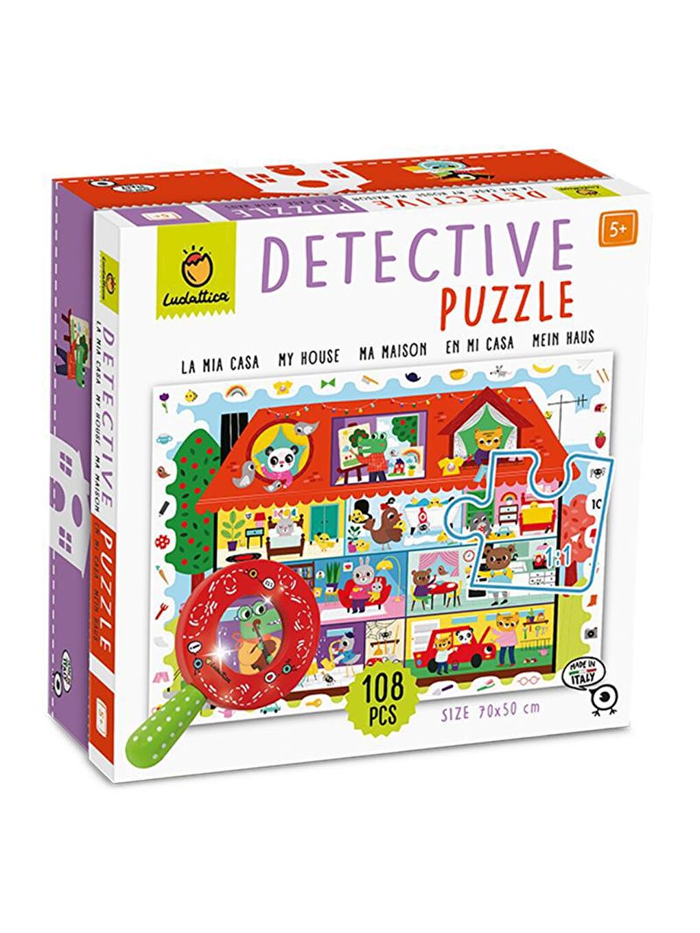 Ludattica Karışık My House - Detective Puzzle - 1