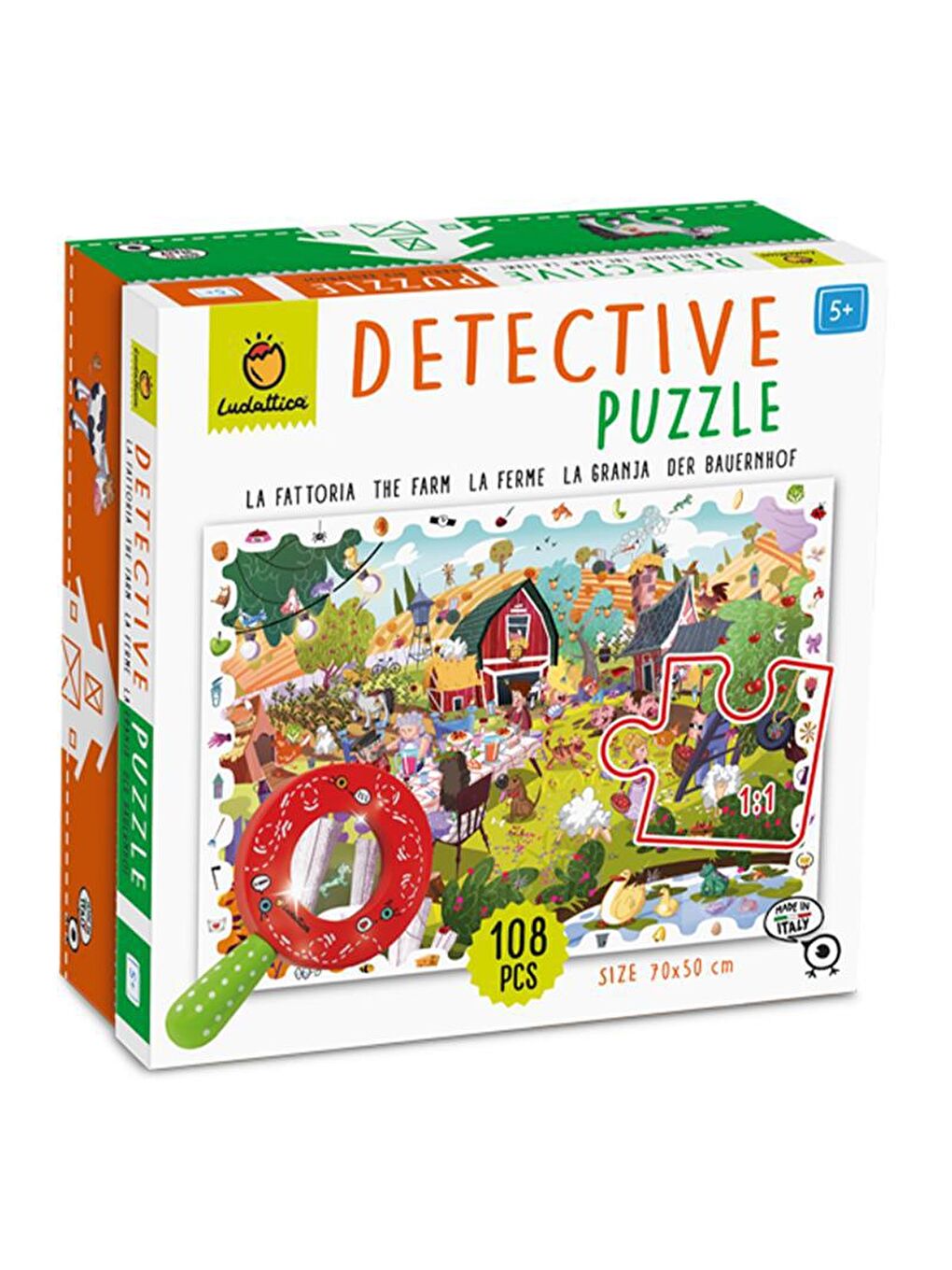 Ludattica Karışık The Farm - Detective Puzzle - 1