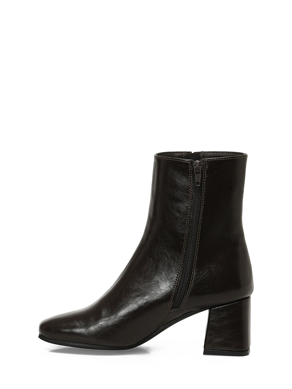 25K-7032 5PR Kahverengi Kadın Topuklu Bot-2