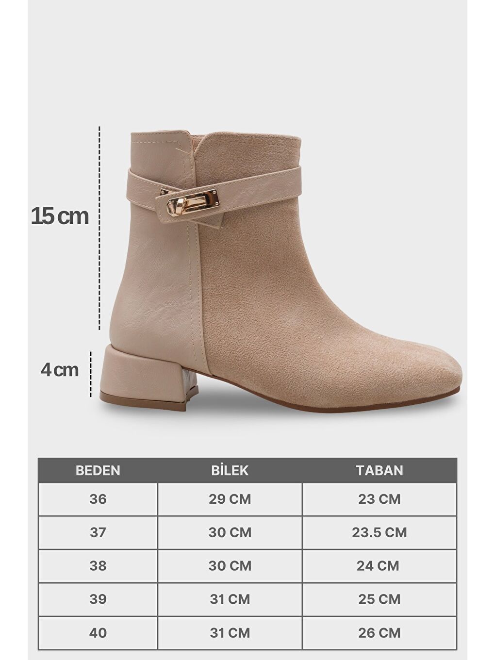 Bej Dalenna Kadın bot-6