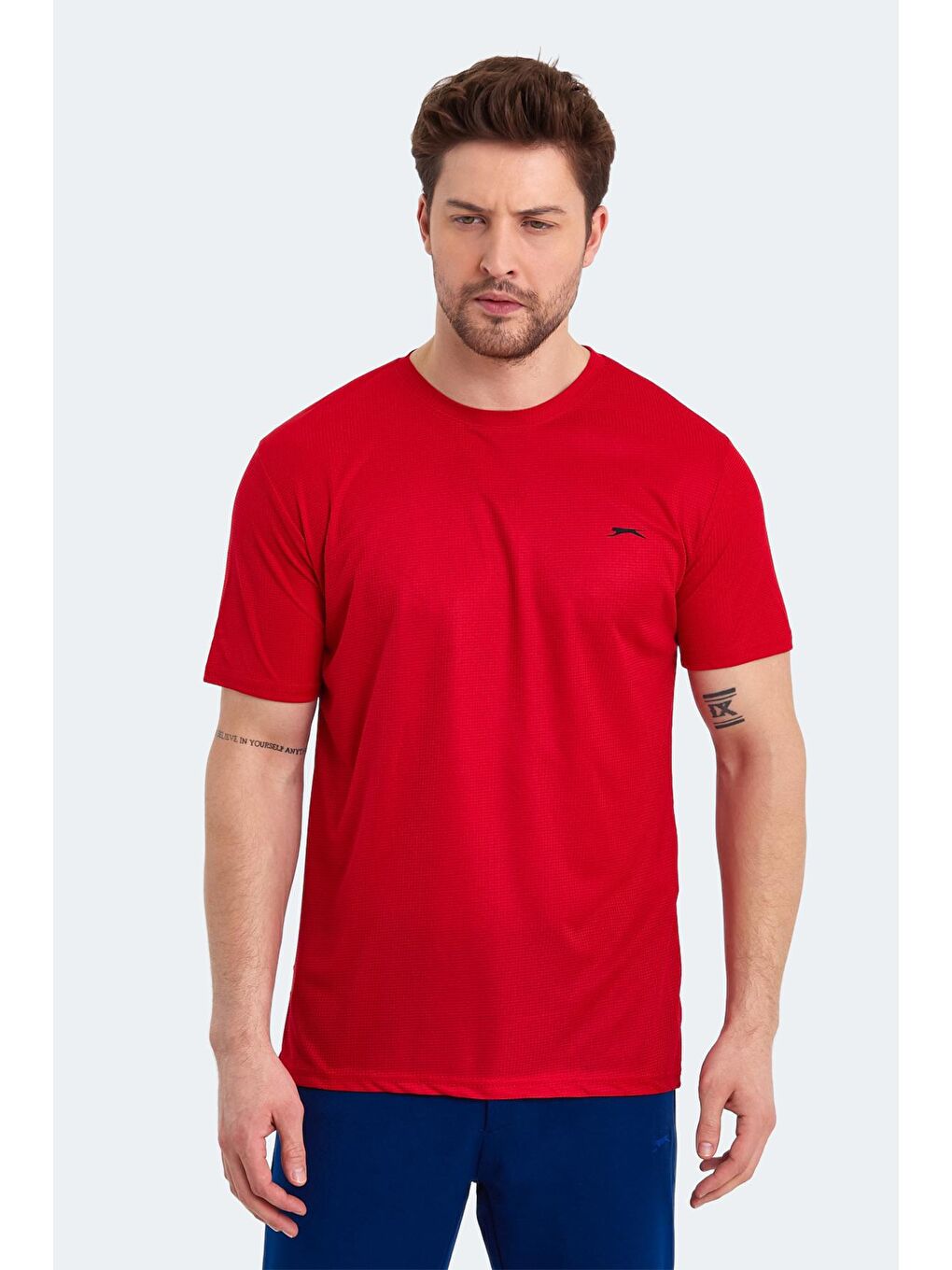 SLAZENGER Kırmızı SENATO I Erkek T-Shirt Kırmızı