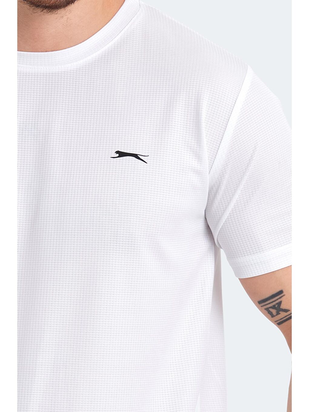 SLAZENGER Beyaz SENATO I Erkek T-Shirt Beyaz - 2