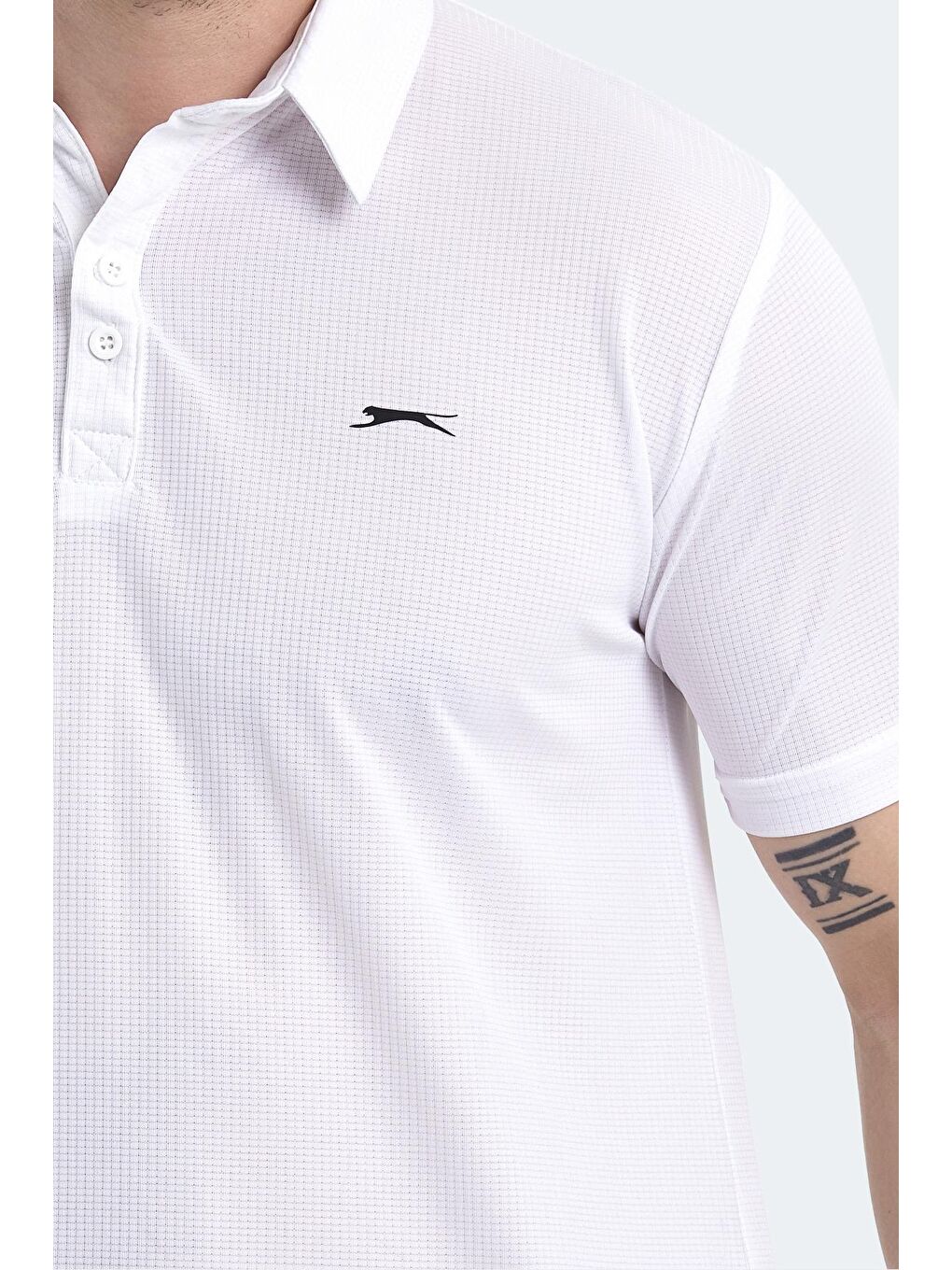 SLAZENGER Beyaz SLOAN Erkek T-Shirt Beyaz - 3