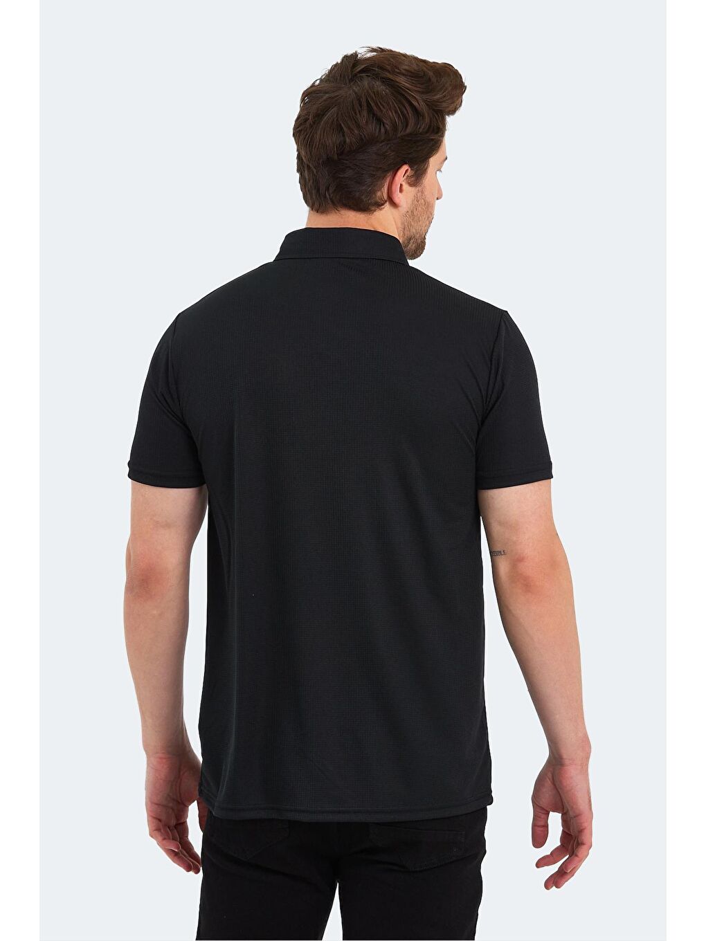 SLAZENGER Siyah SLOAN Erkek T-Shirt Siyah - 1