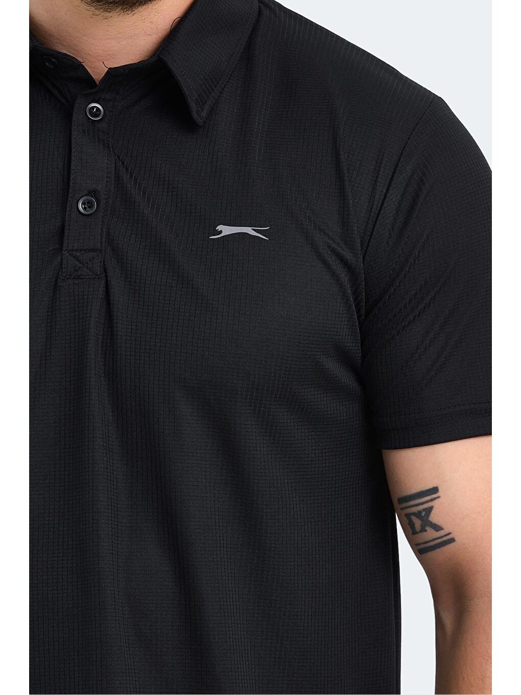 SLAZENGER Siyah SLOAN Erkek T-Shirt Siyah - 3