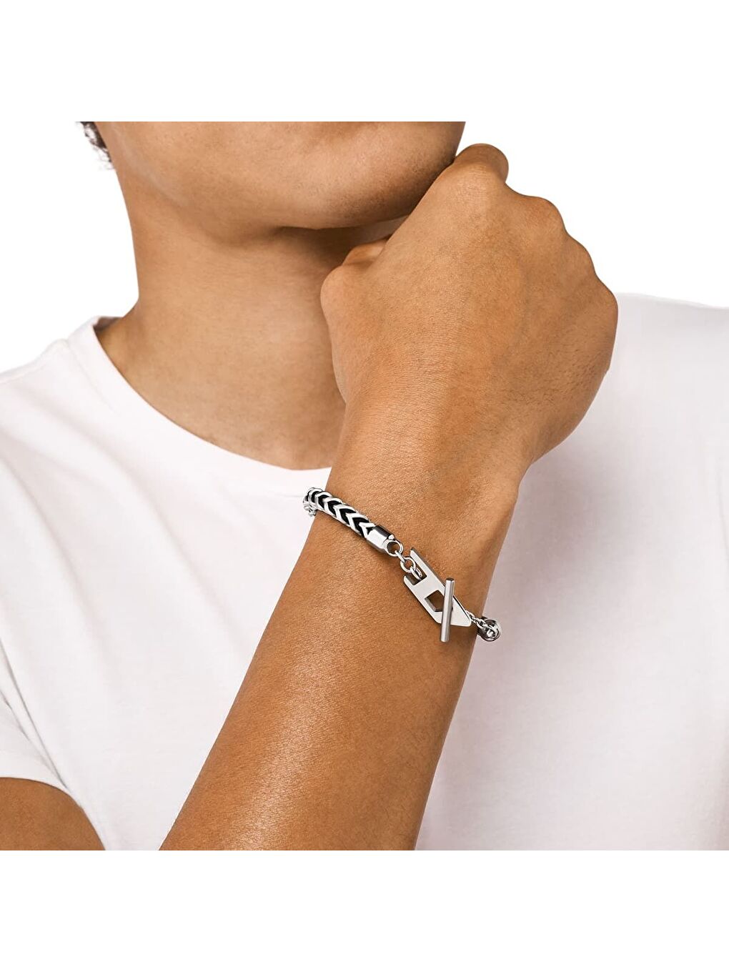 Gri DJDX1540-040 Erkek Bileklik-2