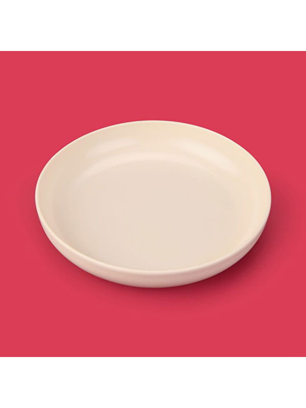 Ekru Kitchen Nordic Çukur Yemek Tabağı - Krem - 22 cm-1