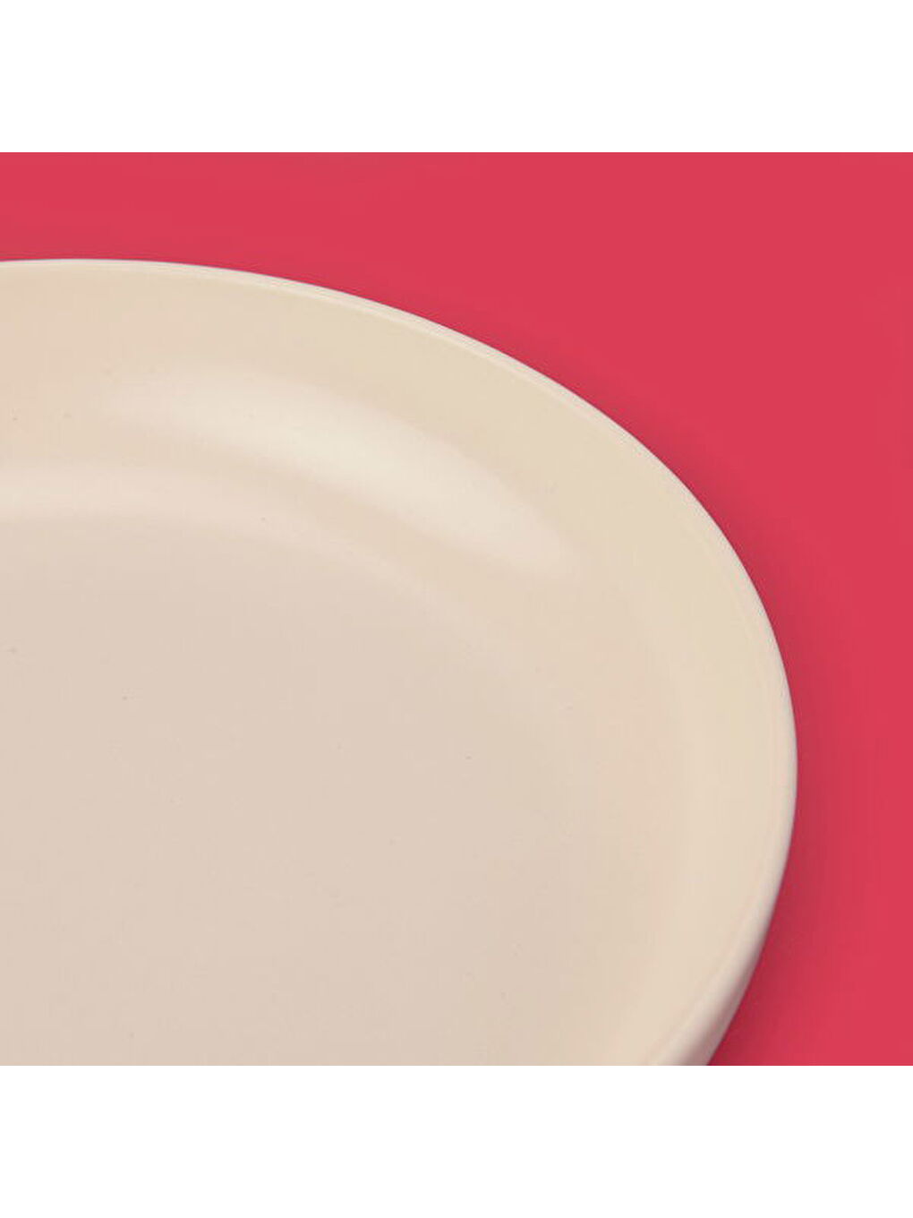 Ekru Kitchen Nordic Çukur Yemek Tabağı - Krem - 22 cm-2