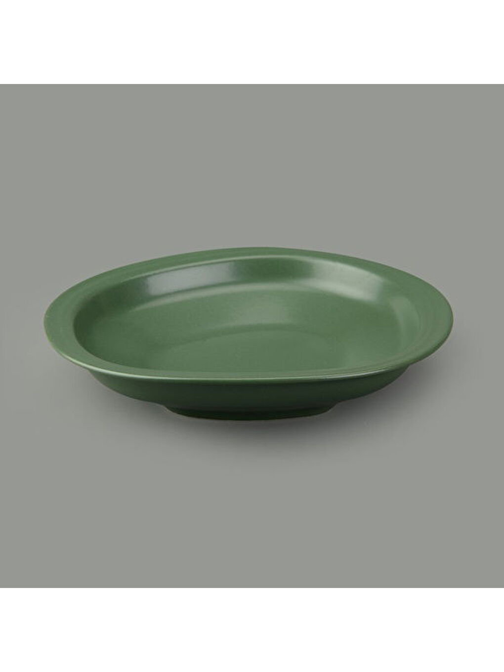 Kitchen Bloom Çukur Yemek Tabağı - Yeşil - 23 cm-2