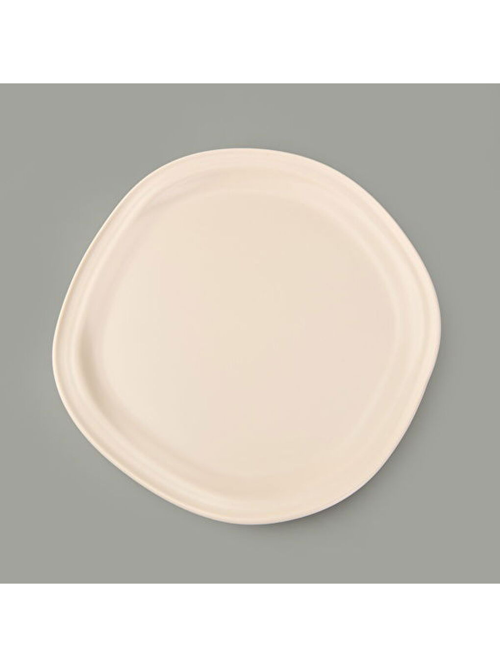 Ekru Kitchen Bloom Servis Tabağı - Krem - 29 cm