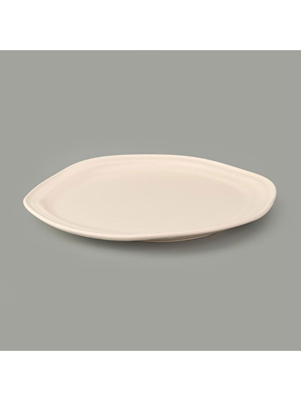 Ekru Kitchen Bloom Servis Tabağı - Krem - 29 cm-3