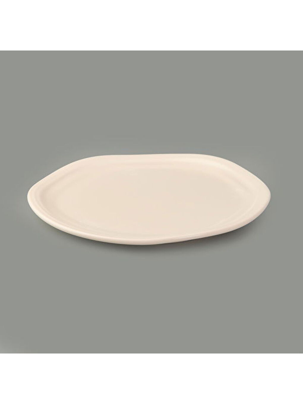 Ekru Kitchen Bloom Pasta Tabağı - Krem - 24 cm-1