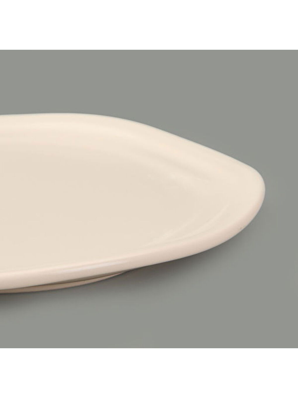 Ekru Kitchen Bloom Pasta Tabağı - Krem - 24 cm-2