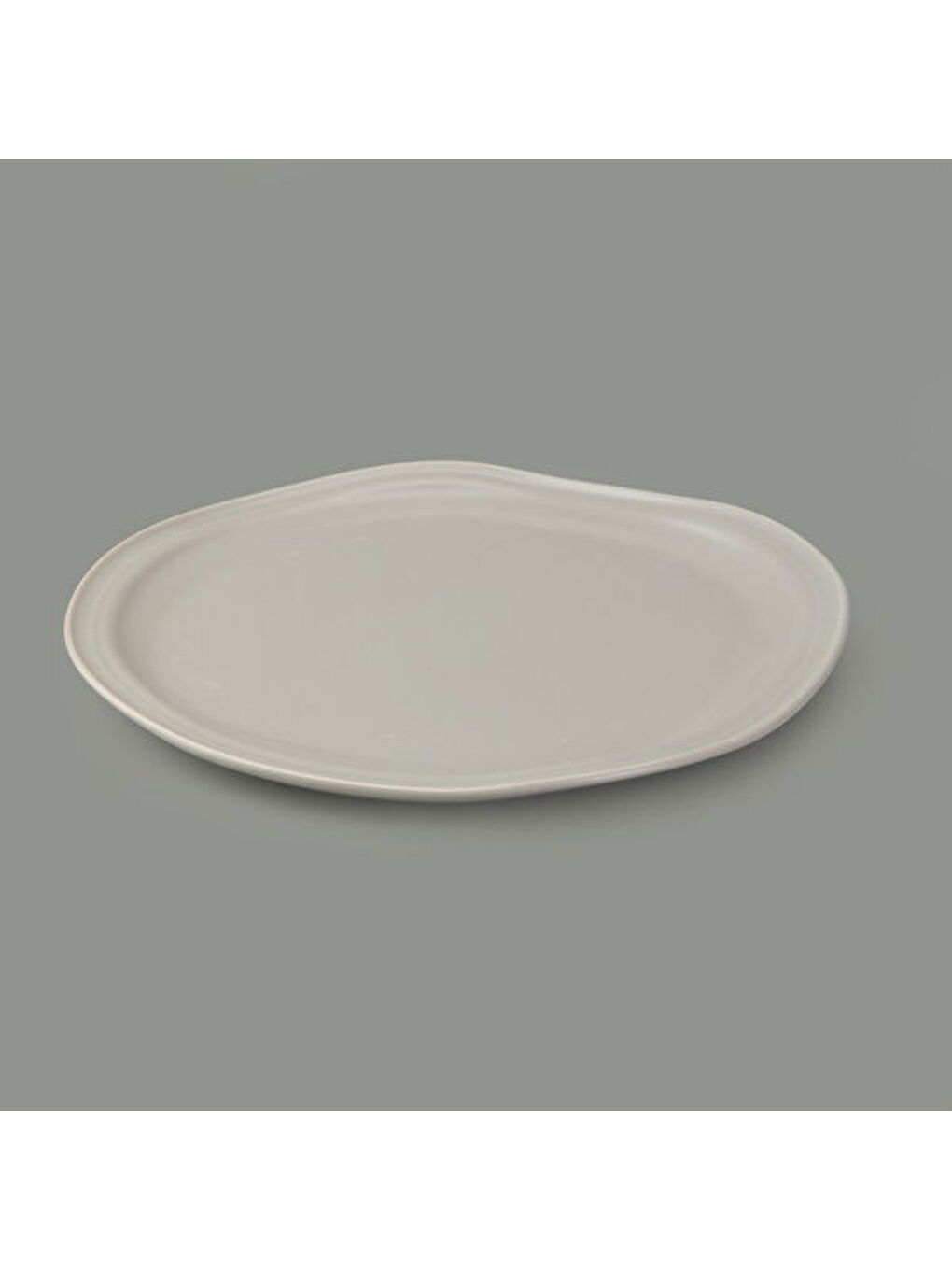 Kitchen Bloom Servis Tabağı - Gri - 29 cm-2