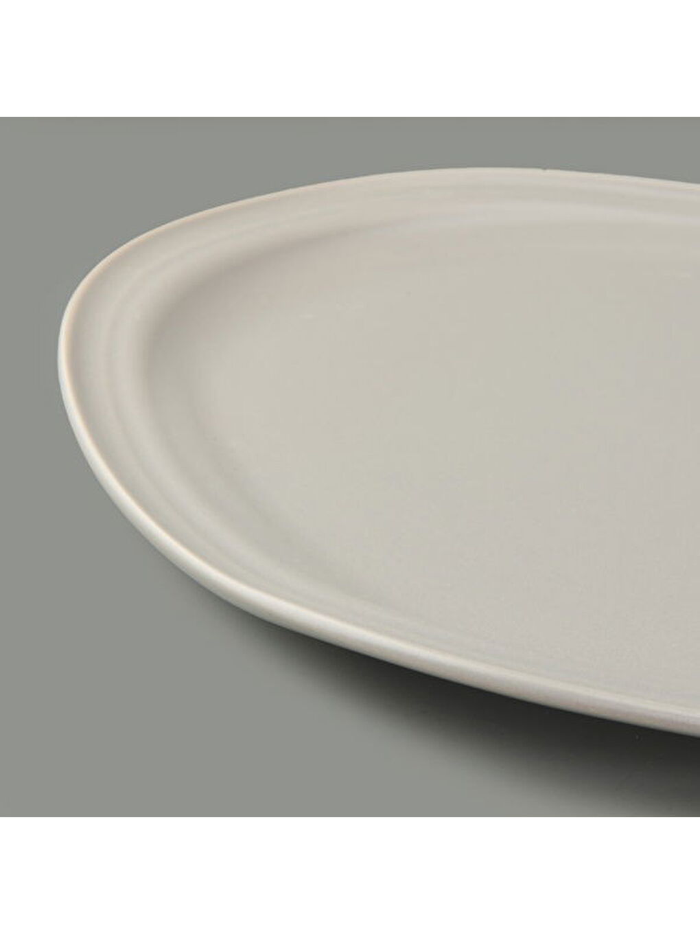 Kitchen Bloom Servis Tabağı - Gri - 29 cm-3