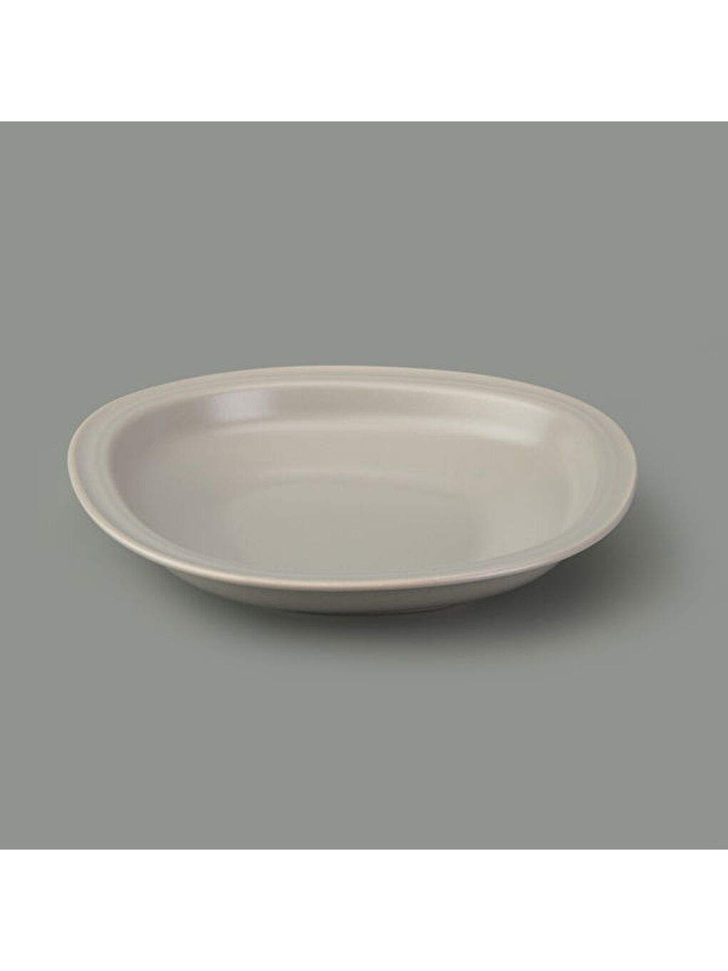 Kitchen Bloom Çukur Yemek Tabağı - Gri - 23 cm-3