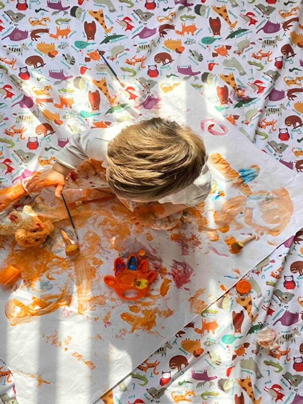 145x300cm, Zoo, Su Geçirmez, Yer/Masa Örtüsü, Aktivite, Yemek ve Oyun için Çok Amaçlı Örtü-9