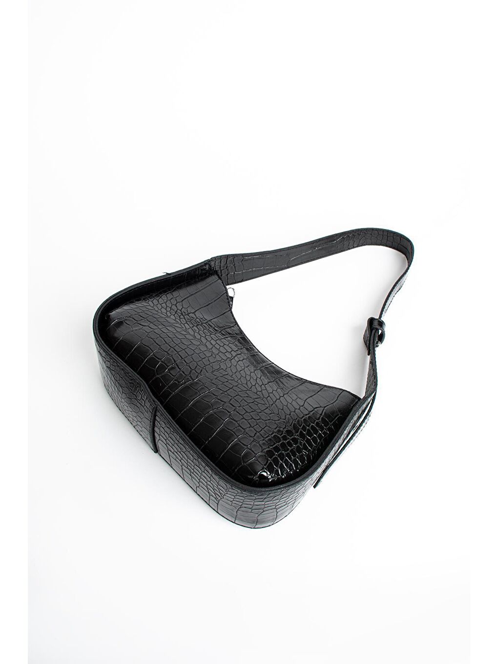 Bej Kroko Desen Kadın Omuz Çantası BAG001-1