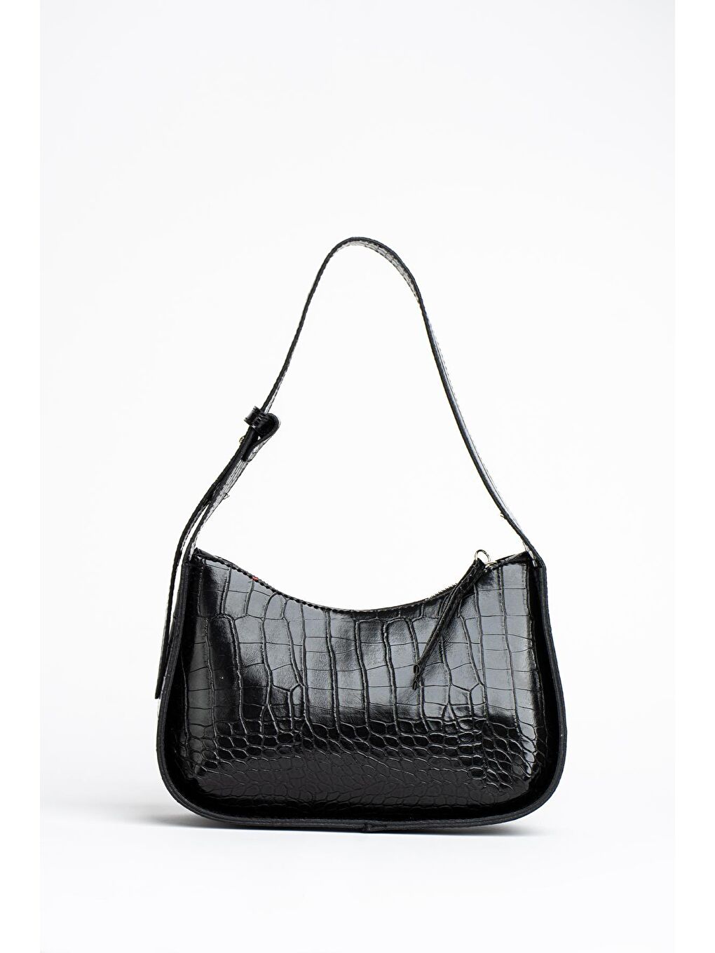 Bej Kroko Desen Kadın Omuz Çantası BAG001-2