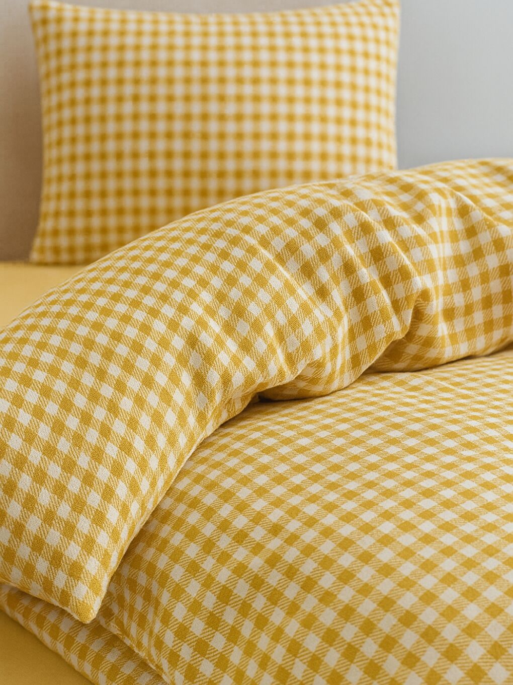 Ranforce Sarı Çift Kişilik Nevresim Seti-3