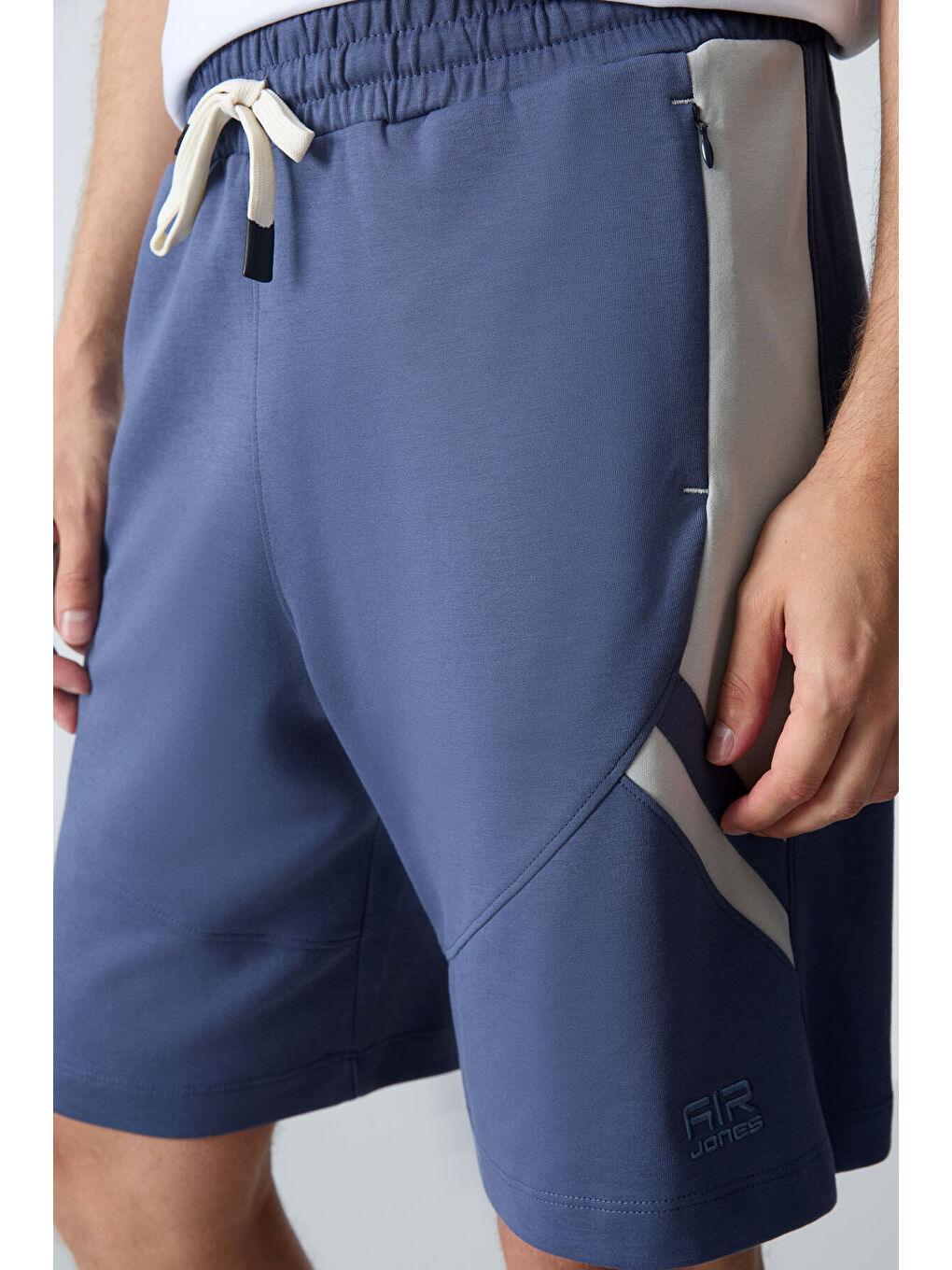 Petrol Pamuklu Kalın Yumuşak Dokulu Standart Fit Basic Erkek Şort  - 81281-2