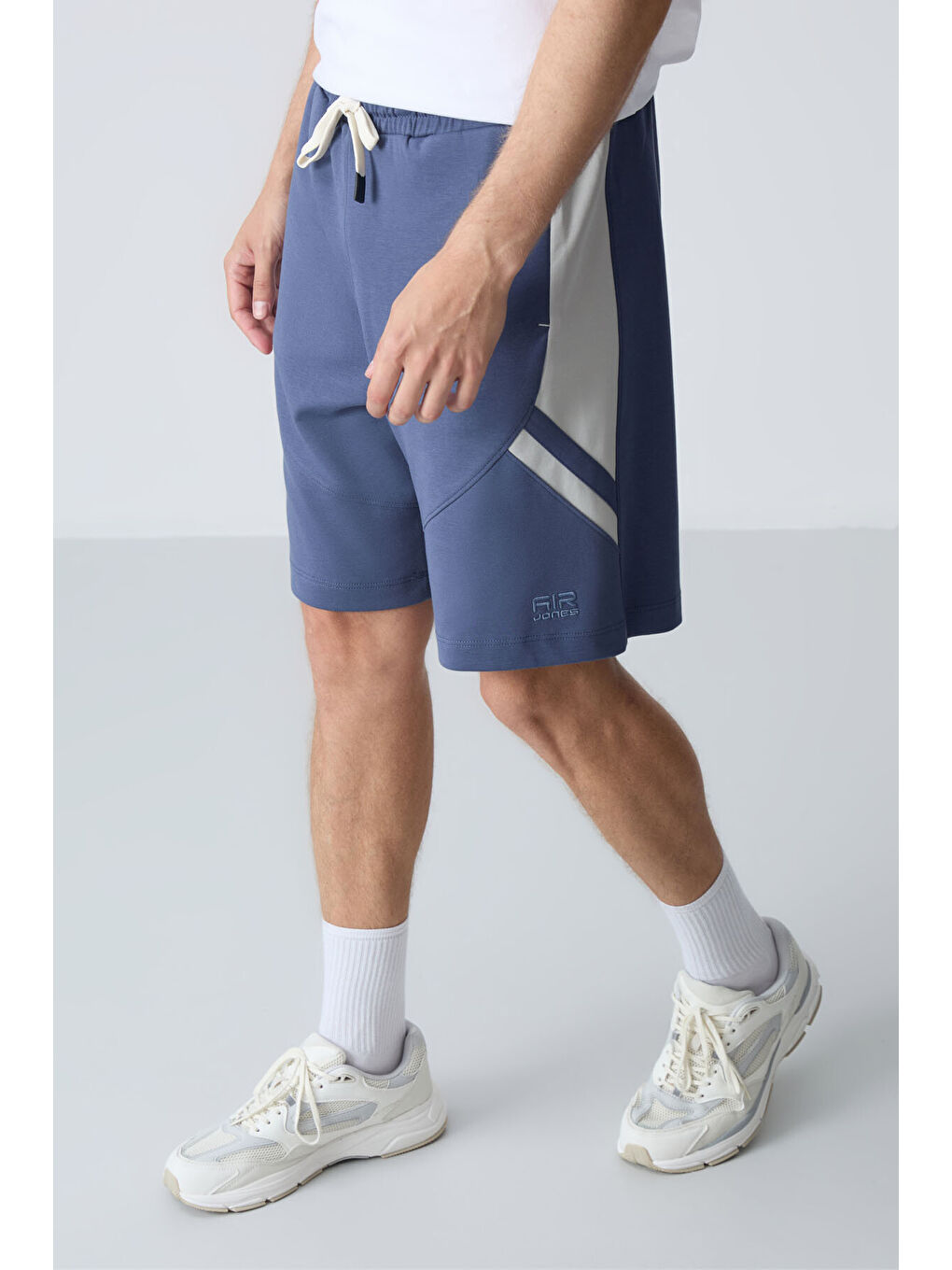 Petrol Pamuklu Kalın Yumuşak Dokulu Standart Fit Basic Erkek Şort  - 81281-3