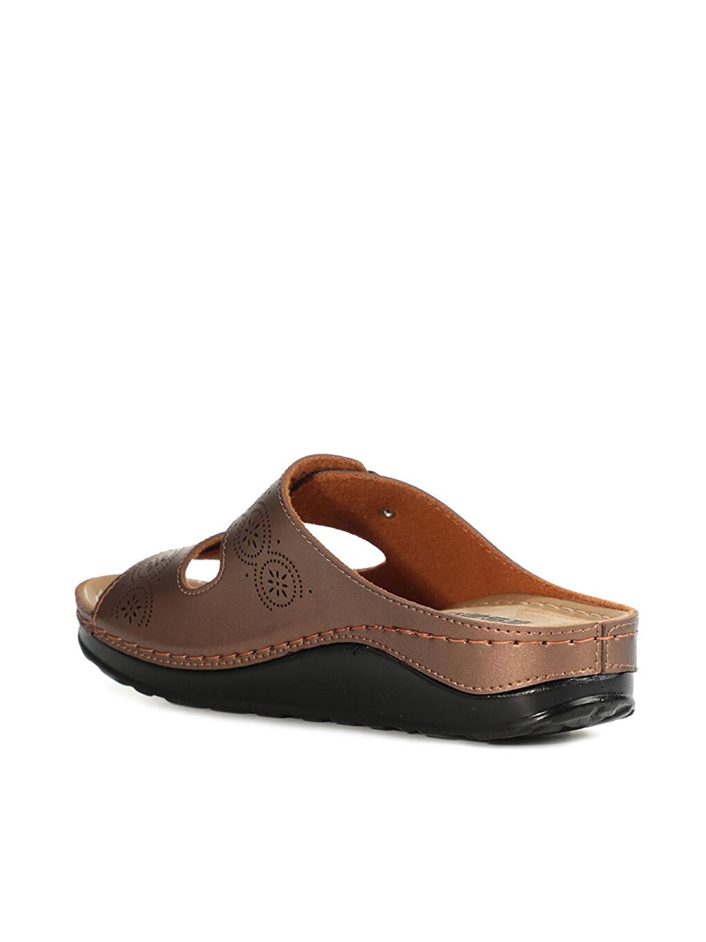 Turuncu EA12SK254 Kadın Terlik Bakır-1