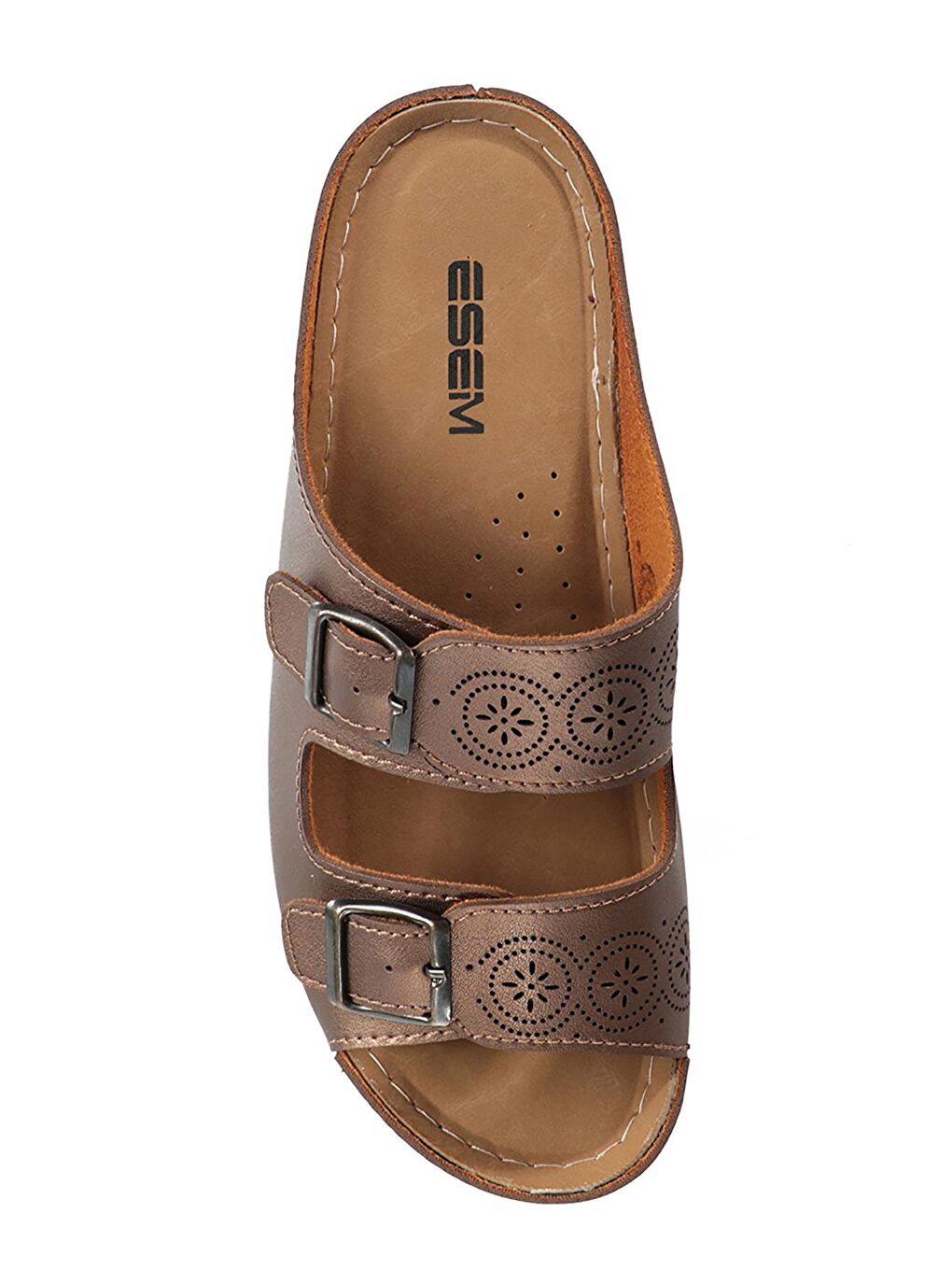 Turuncu EA12SK254 Kadın Terlik Bakır-4